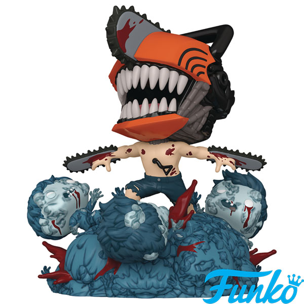 Funko POP #1768 Deluxe Chainsaw Man - Chainsaw Man Figure